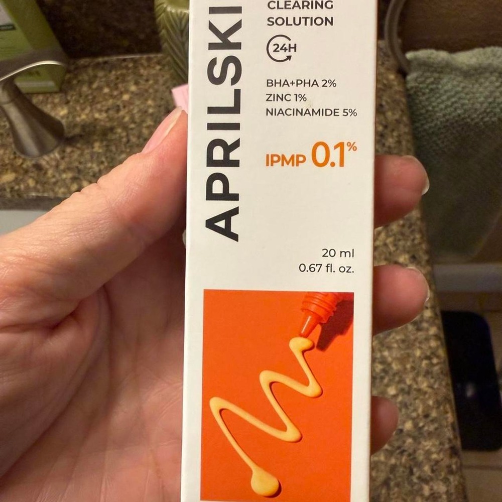 April Skin Carotene IPMP Clearing Solution 20ml BHA PHA Zinc Niacinamide NEW